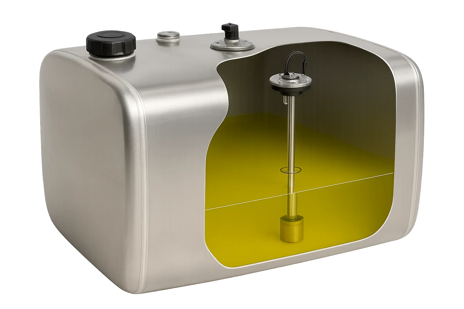 Langaton polttoaineen tason anturi